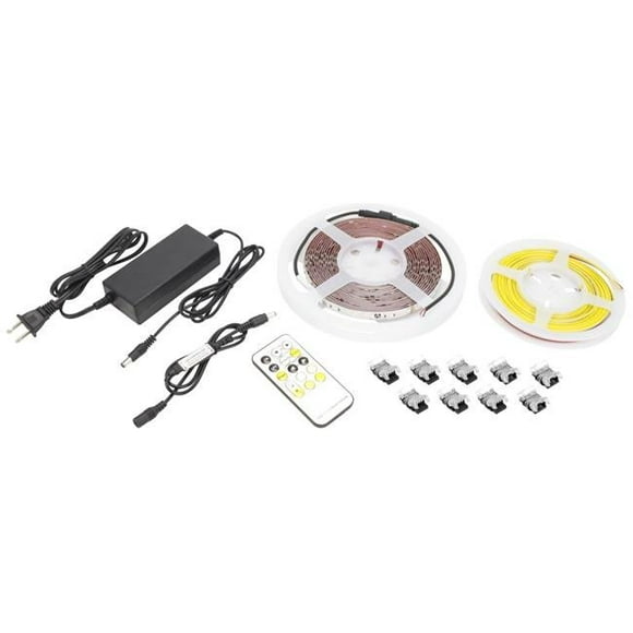 American Lighting HTL-TW-5MKIT 16.4 ft. 24V 2700-6000K High Output Trulux Tunable Tape Light Kit, IP54 - White