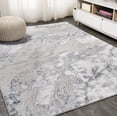 thumbnail image 5 of JONATHAN Y SILK ORCHID 4 x 6 Area Rug, Swirl Marbled Abstract - Gray/Blue, SOR203B-4, 5 of 10