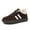 Brown, variant on Women's Casual Shoes Retro Lined Warm Soft Sole Comfortable Walking Sneakers Versatile Fashion Footwear for Everyday Use