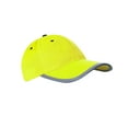 thumbnail image 4 of High Visibility Reflective Baseball Cap Safety Fluorescent Cap for Women Men Yellow, 4 of 8