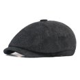 thumbnail image 1 of 1 Uds. Gorro Vintage para chico de periódicos, boina, sombrero plano, 1 of 2