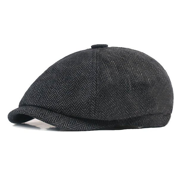 1 Uds. Gorro Vintage para chico de periódicos, boina, sombrero plano