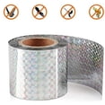 thumbnail image 2 of Double Side Reflective Bird Tape, Reflective And Shiny Tape For Bird Deterrence, Garden Protection And Home Decoration, 1 Roll 4.8Cm X 80M, 2 of 5