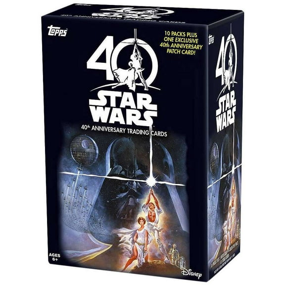 Star Wars 40th Anniversary Trading Card BLASTER Box