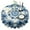 Indigo Tie Dye, variant on Pink Blue Tie Dye Spiral Round Tablecloth 60"x60",Wrinkle Wipeable Table Cloth for Kitchen Dining Room Picnic Patio Party
