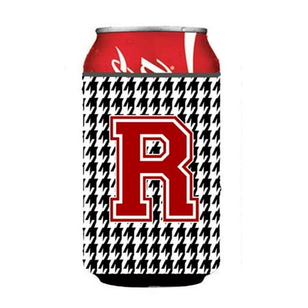 

Monogram - Houndstooth Can or Bottle Hugger Initial R