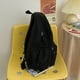 thumbnail image 2 of Mochila informal para mujer, mochila escolar, bolsa de viaje para ordenador portátil, mochila para estudiante, negra, 2 of 4