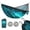 Fluorescent Cyan, variant on Hanging Hammock Portable Travel Camping For Outdooor Beach Camping Hiking Elegant