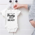 thumbnail image 5 of Don't Let The Pretty Face Fool You Bodysuit Jumper Girls Infant Baby Brisco Brands 24M, 5 of 6