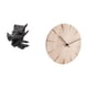thumbnail image 5 of Reloj sujetalibros decorativo para el hogar, soporte creativo para libros, soporte silencioso para colgar en la pared, regalo decorativo para sala de, 5 of 8