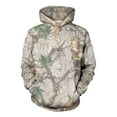 thumbnail image 3 of Maplenight Camo Hoodies for Women Men Maple Leaf Graphic Hooded Sweatshirt Fleece Pullover Sweatshirts Long Sleeve Tops with Pocket, 3 of 6