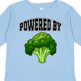 thumbnail image 4 of Inktastic Powered by Broccoli Boys or Girls Long Sleeve Toddler T-Shirt, 4 of 5
