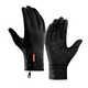 thumbnail image 2 of Guantes deportivos a prueba de viento y frío con pantalla táctil cálidos y forrados con vellón para hombres y mujeres de otoño e invierno, 2 of 5