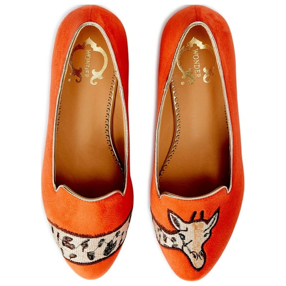 C. Wonder Women's Conversational Smoking Flat