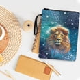 thumbnail image 3 of HELLHERO Lion and Star Pattern Book Cover Sleeve Pouch Book Lovers Gifts Book Carrying Case with Washable Polyester Fabric Book Cover Carrying Case, 3 of 8
