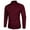 Wine, variant on JURANMO Men's Slim Fit Cotton Business Shirt Solid Long Sleeve Button Down Dress Shirts,Button up Shirt Men Long Sleeve Slim Fit,Men Dress Shirt Big and Tall 2024 Clearance Sale