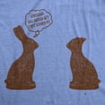 thumbnail image 2 of Mens You Should Get That Looked At Easter T Shirt Funny Chocolate Bunny Tee Graphic Tees, 2 of 9