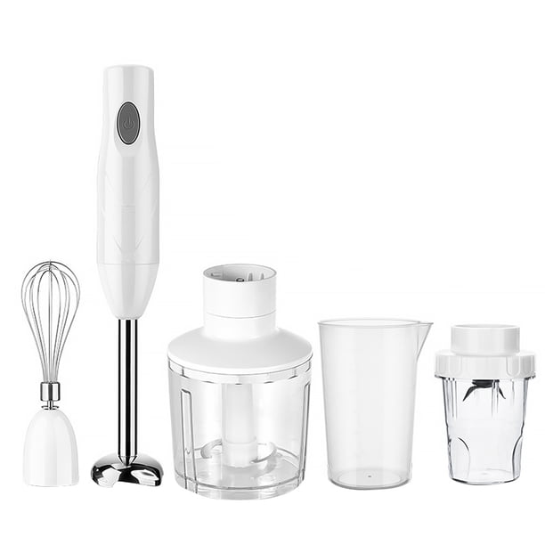 Juego de licuadora de mano, trituradora de carne, batidora, palillo de cocina, batidor de leche para alimentos, batidor con tazas, enchufe de EE. UU. Irene Inevent HA004956-00
