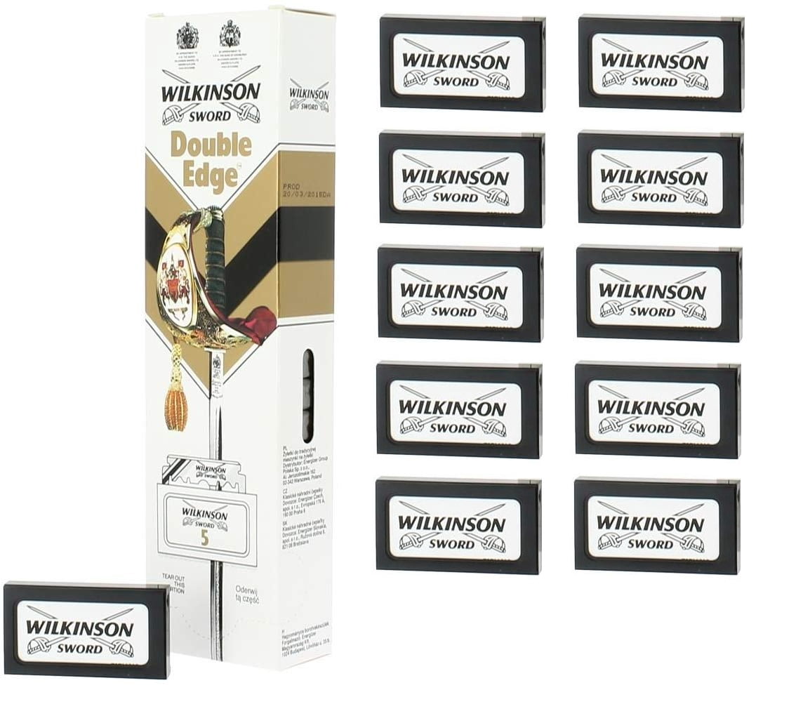 Wilkinson Sword Double Edge Rasierklingen Nachfüllpack – 5 Stück