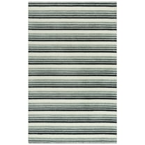Rizzy Rugs Tetra Area Rug TET107 Gray/Ivory Lines Banded 7' 9" x 9' 9" Rectangle