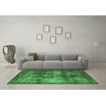 thumbnail image 3 of Ahgly Company Indoor Rectangle Oriental Emerald Green Industrial Area Rugs, 5' x 8', 3 of 4