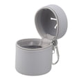 thumbnail image 2 of Colaxi Fly Fishing Box Fly Box Portable Waste Container with Carabiner Container Organizer for Park Camping Picnic Riverside Outdoor gray, 2 of 8