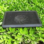 12-14 Inch Portable Ultra-Slim Laptop Cooling Pad Stand with Quiet and LED Screen Adjustable Heightening Pad