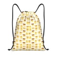 thumbnail image 1 of Xecao Cute Yellow Duck Pattern Sports Drawstring Backpack - String Swim Gym Bag with Wet Proof Pocket for Women&Men-Medium, 1 of 6