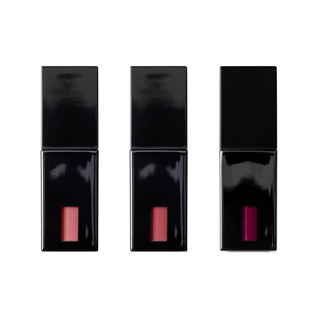 Set de tintes para labios e.l.f. Glossy Trio Pinkies Up, Power Mauves & Berry