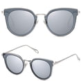 thumbnail image 1 of SOJOS Fashion Round Polarized Sunglasses for Women UV400 Mirrored Lens SJ1057 with Silver Frame/Grey&Silver Mirrored Lens Sojos SOJOS, 1 of 2