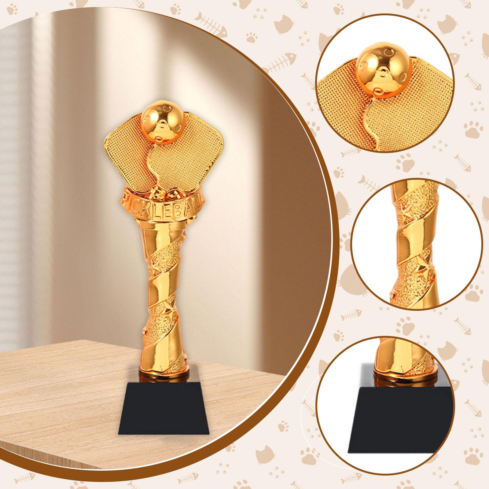Trophy Award Winner Cup Resin Material Unique Design for Table Tennis Volleyball Football Events