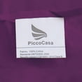 thumbnail image 5 of Unique Bargains 2 Pack 300TC Cotton Solid Pillowcases Purple 20" x 40", 5 of 8