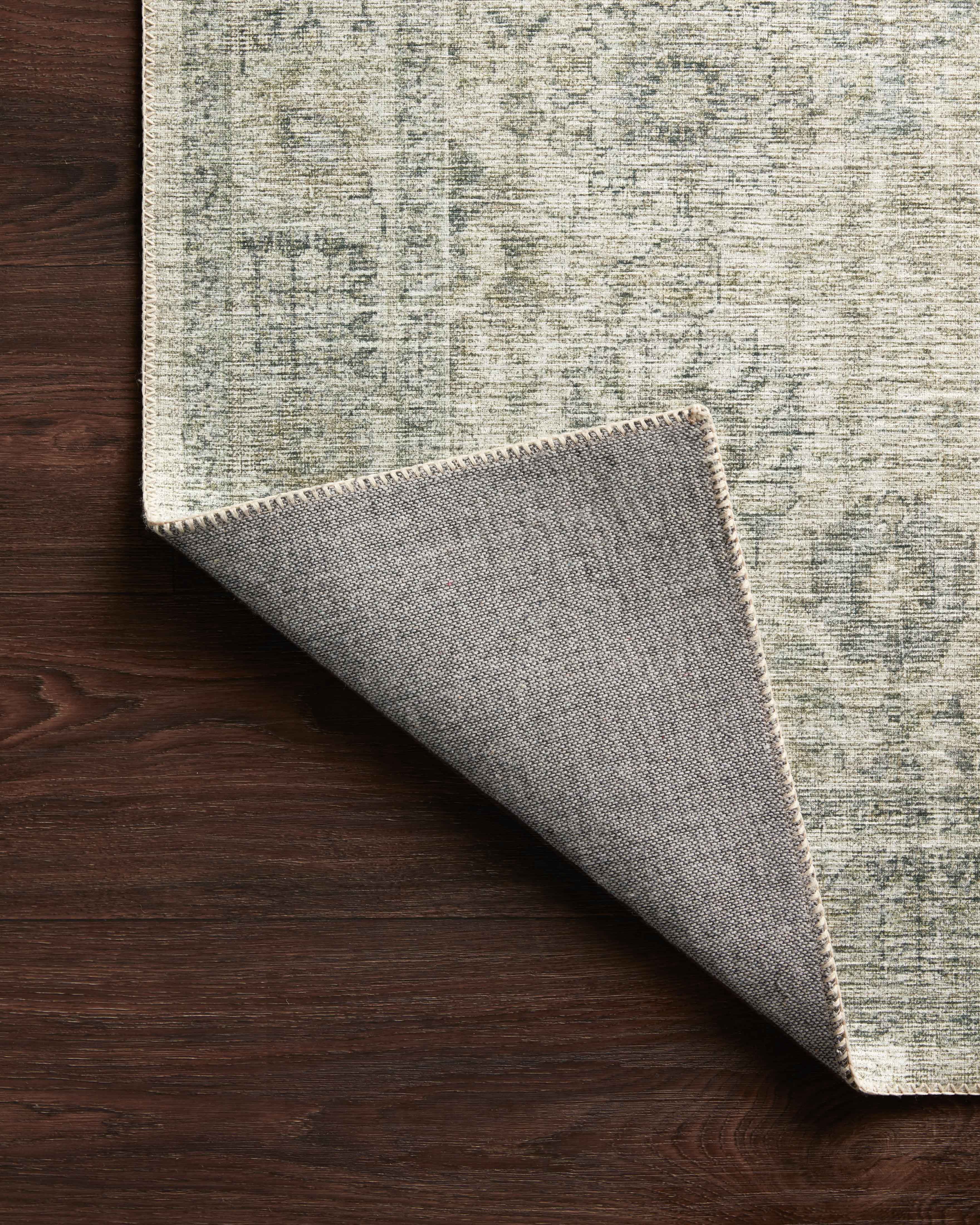 Loloi II Skye SKY-14 Natural / Sage Oriental Area Rug 7'-6" x 9'-6"