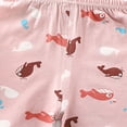 thumbnail image 7 of KPOPLK Baby Boy Shorts Cotton Pull On Baby Shorts Infant Boy Clothes Summer Casual Elastic Waist with Pocket 3 6 9 12Months 2T 3T 4T Size 5-6 Years,Light Pink, 7 of 7