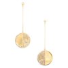 Kate Spade Mod Scallop Pave Linear Light Colorado One Size Earrings WBRUH754444