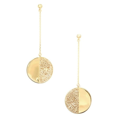 Kate Spade Mod Scallop Pave Linear Light Colorado One Size Earrings WBRUH754444