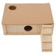 thumbnail image 3 of Casa De Escondite Para Mascotas Pequeñas, Casa De Plataforma Para Hámster, Techo Extraíble, Estructura Estable, Varias Habitaciones Para Oso Dorado ANGGREK Hamster Platform with Ladder, 3 of 8