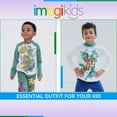 thumbnail image 3 of Teenage Mutant Ninja Turtles Donatello Raphael Leonardo T-Shirt and Fleece Jogger Pants Outfit Set Graffiti Toddler to Big Kid, 3 of 5