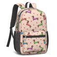 thumbnail image 2 of Dachshund Sweater and Heart 17" Waterproof Oxford School Backpacks for Teens, S-Shape Padded Straps, for School, Travel, Hiking, Camping, 2 of 5