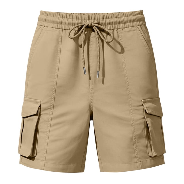 CHUMUD Cargo Shorts for Women Quick Dry High Waist Drawstring Work Shorts Multi Pockets