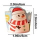 thumbnail image 3 of Adornos navideños, adornos navideños, regalos navideños, vasos de papel desechables para pasteles navideños, vasos de papel para hornear de alta temperatura, embalaje para vasos de papel para cupcakes, 3 of 6