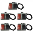 thumbnail image 1 of 5X Instant Plastic Foot Switch Infinite Double Pedal Two-Way Dual-Use Tumble Switch,5 x Foot switch,Gray, 1 of 6