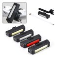 thumbnail image 3 of Red COB LED Cycling Front Rear Warning Tail Light 6Modes USB Rechargeable Female, 3 of 5