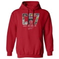 thumbnail image 1 of Sudadera con capucha Cup & Branch homenaje a Ronaldo roja 4XL, 1 of 1