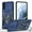 Navy Blue, variant on For Samsung Galaxy S23+ 5G Armor PC + TPU Camera Shield Phone Case For Samsung Galaxy S23+ 5G