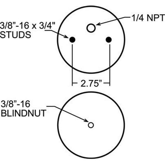 FIRESTONE 6873 Helper Spring Bellows- Ride - Rite - Black