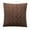Brown, variant on My Texas House Monte 20" x 20" Red Chenille Cable Knit Decorative Pillow