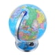 thumbnail image 2 of Globo terráqueo de escritorio de 20 cm con soporte, mapa del mundo, juguete educativo para niños (versión chino-inglés), 2 of 8