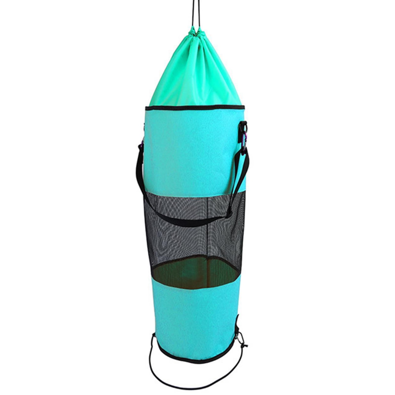 Boat Trash Bag Mesh Trash Container Drawstring Trash Bag for Boat Kayak