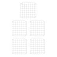 thumbnail image 2 of Transemion Portable Pet Playpen Panel Cage Fence Metal Guinea pig Wire door white 5Set, 2 of 6